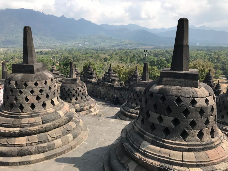 Templo de Borobudur.