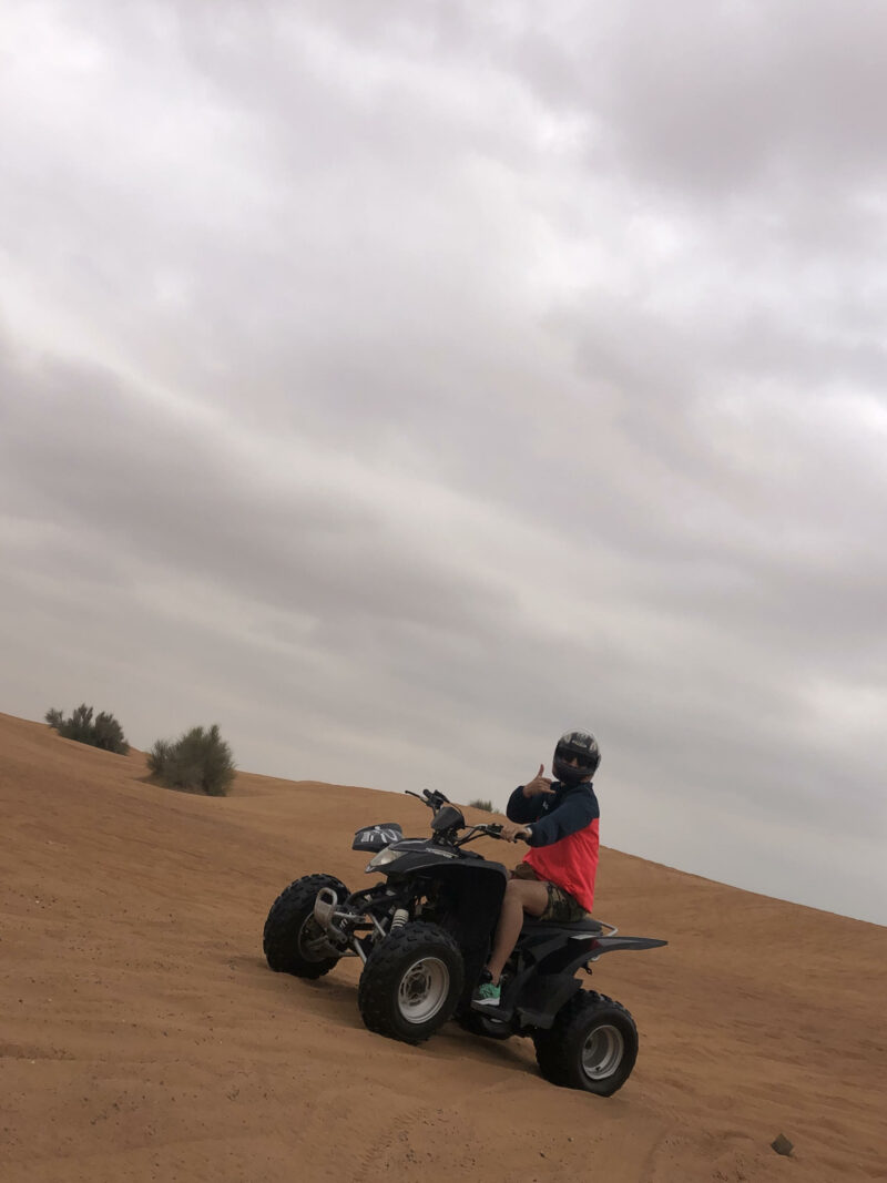 Quads  en el desierto