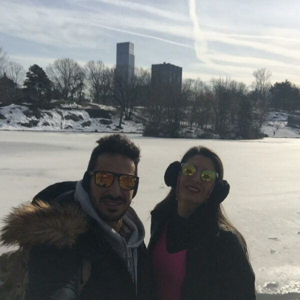 Central park nevado