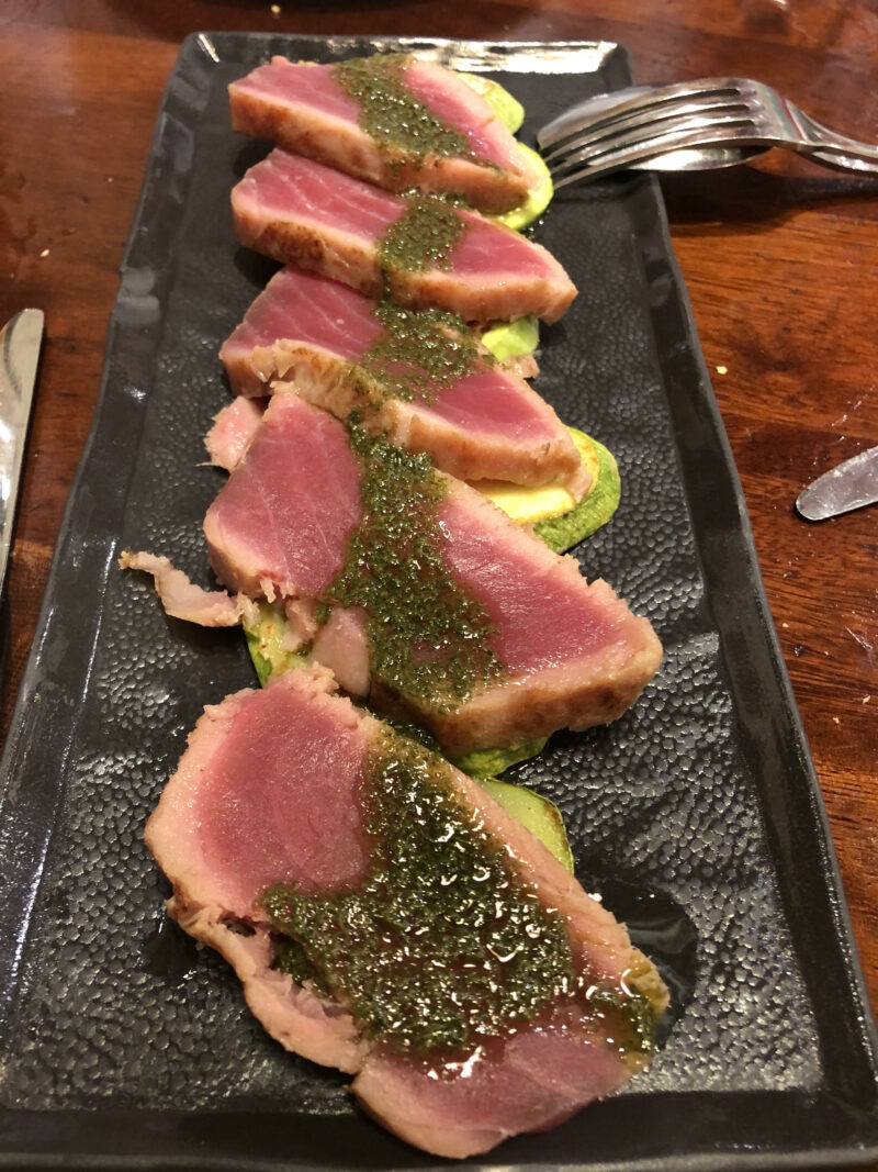 tataki de atún