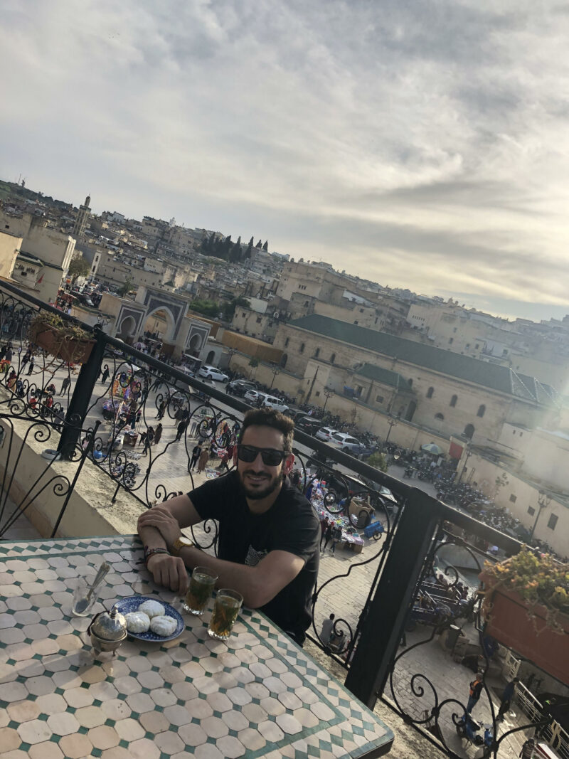 Vistas desde la terraza.