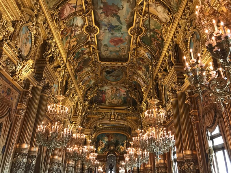 Salón en Ópera Garnier