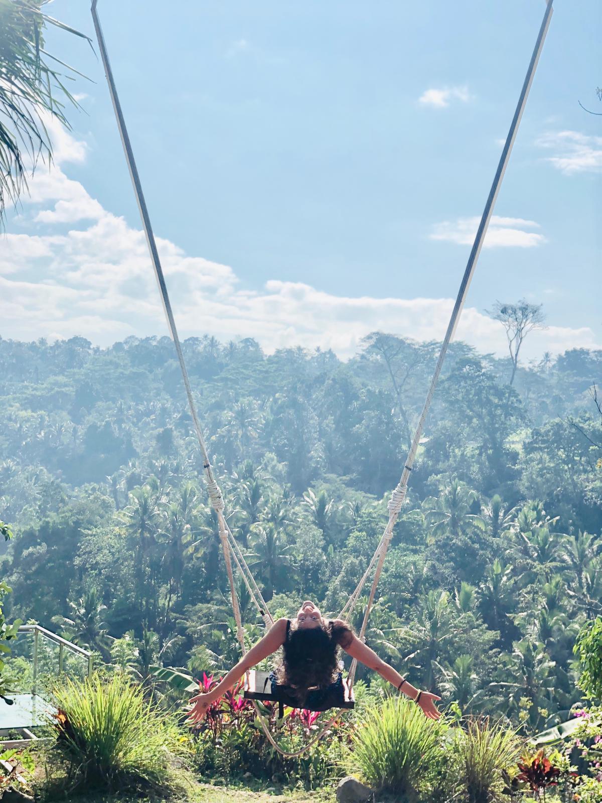 columpio en bali