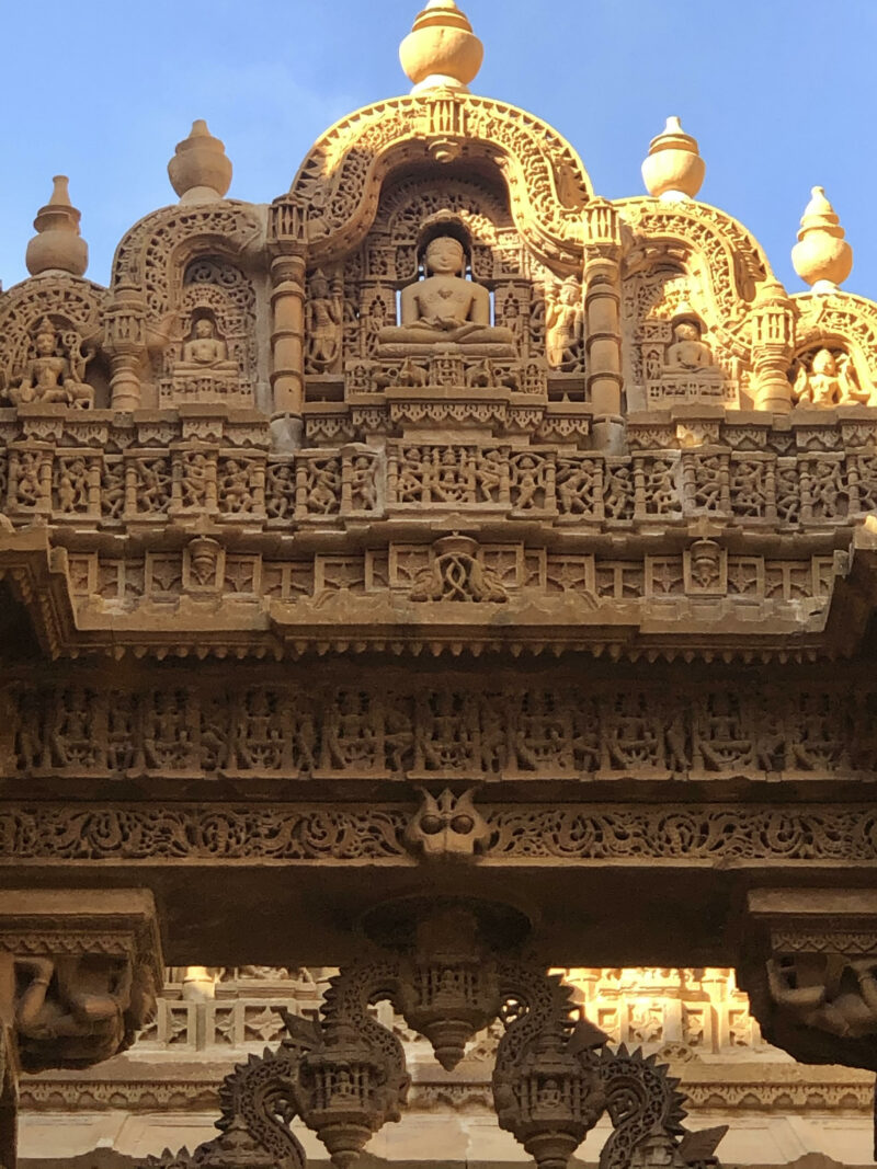 Fachada en Jaisalmer.