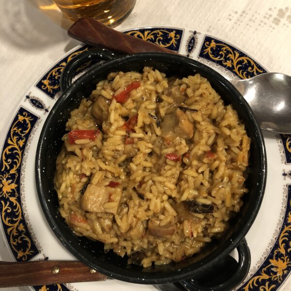 plato de arroz