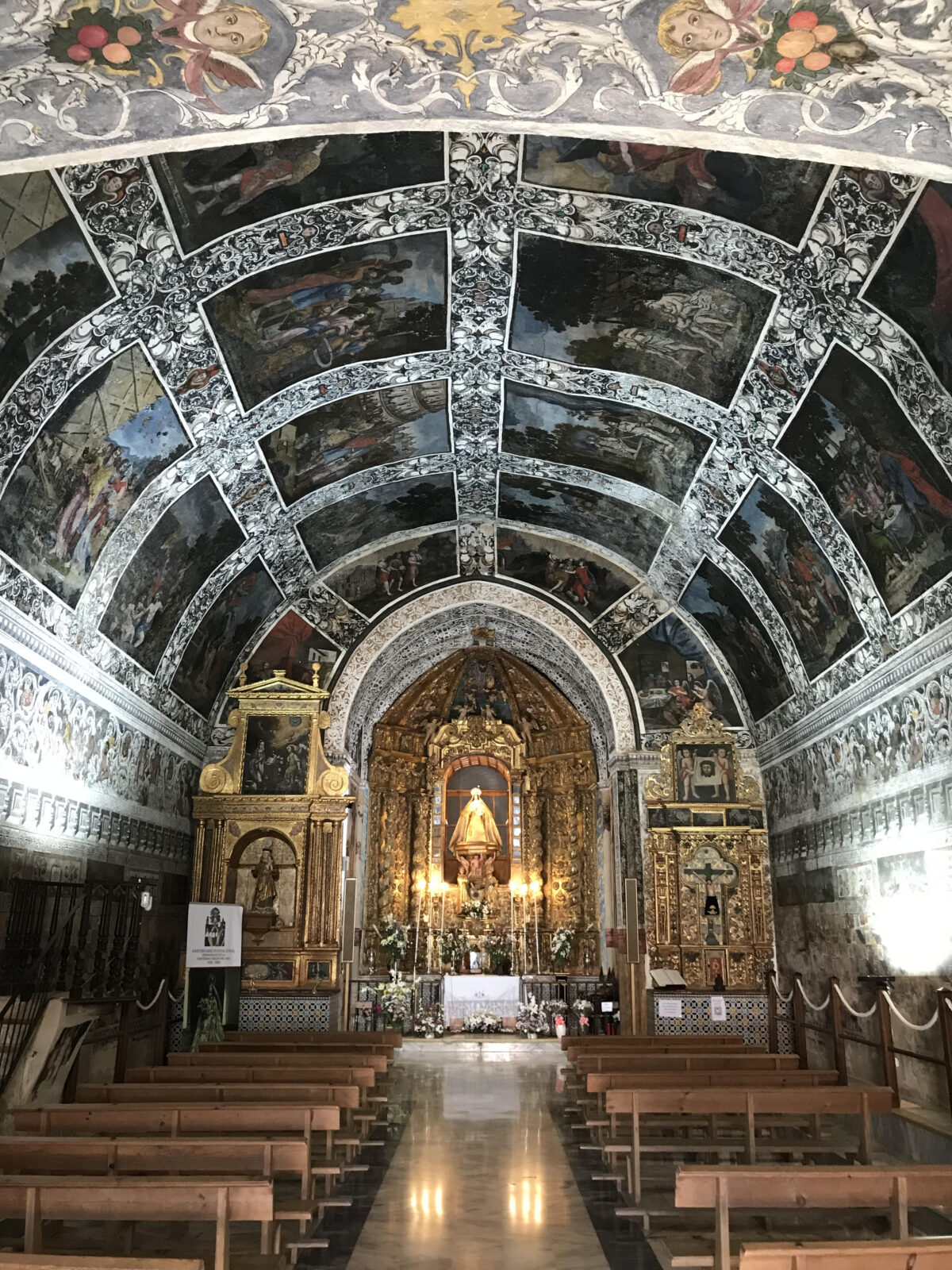 Interior de la Ermita